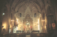 Interior de l'Iglesia de l'Assuncio  LA VILA